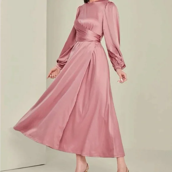 ruched floral midi dress Dynamite Rose Ruched Midi Dress | Wild Dove Boutique